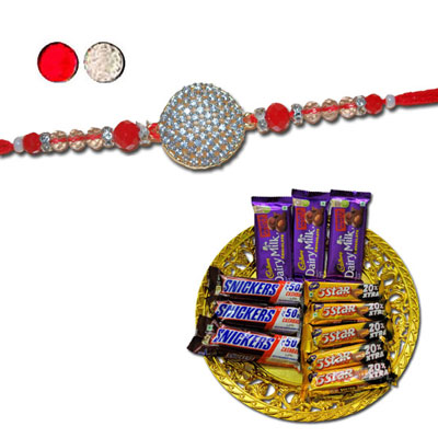 "RAKHIS -AD 4170 A,  Choco Thali - code RC07 - Click here to View more details about this Product